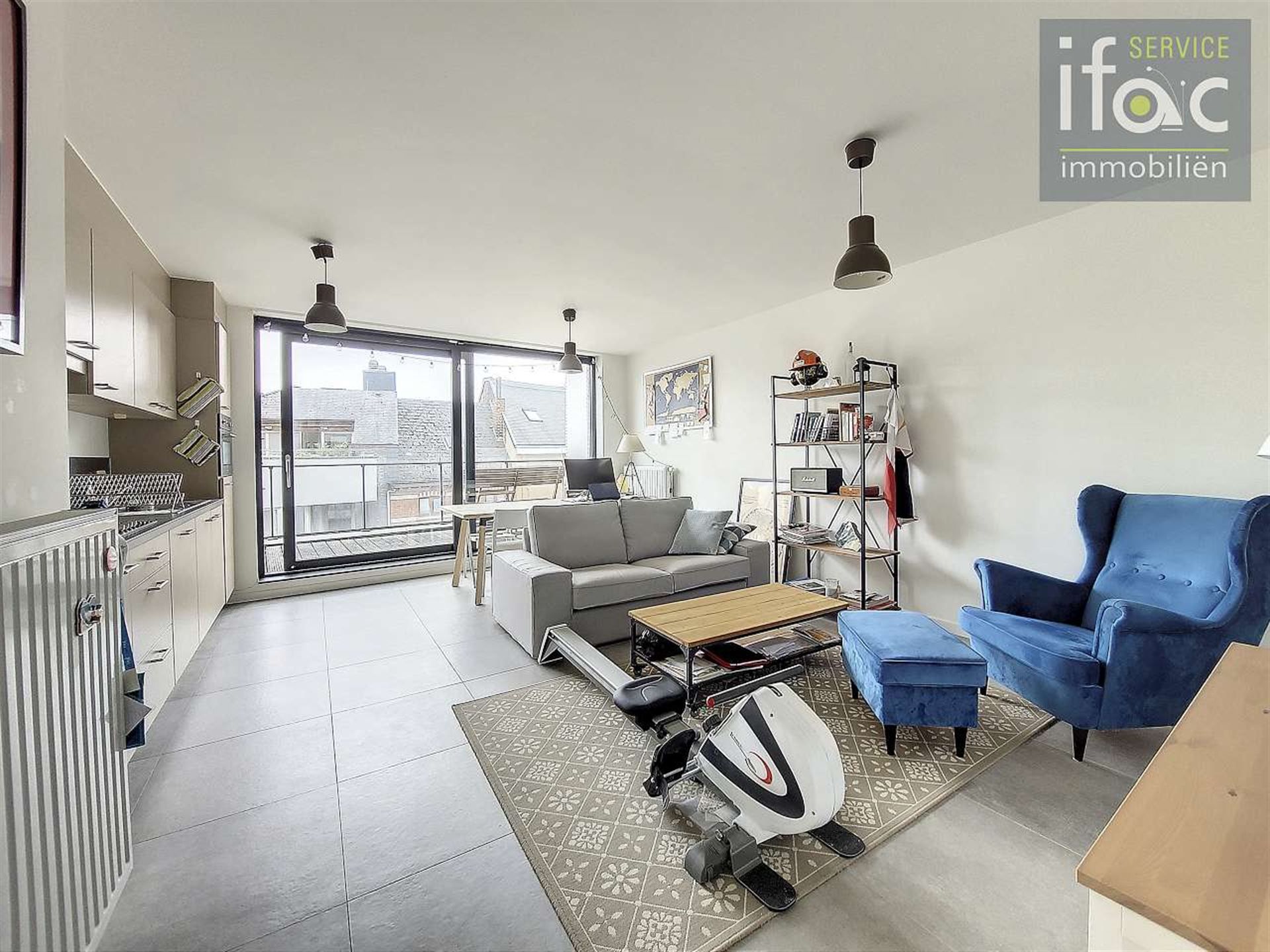 Modern appartement in centrum Tervuren met 2 slaapkamers. foto 2
