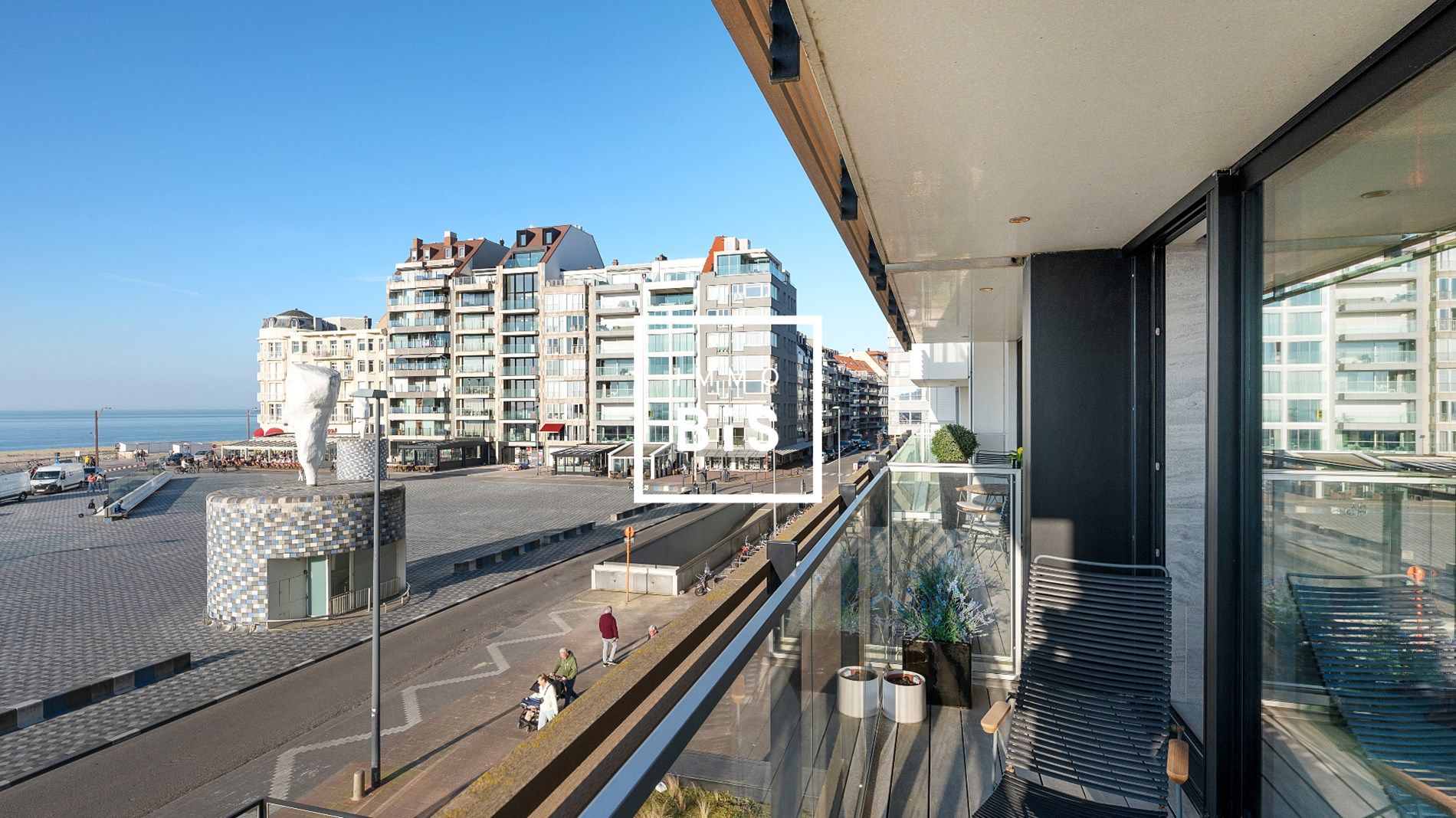 Uitzonderlijk appartement met 12,5m gevelbreedte en zicht op zee foto 4