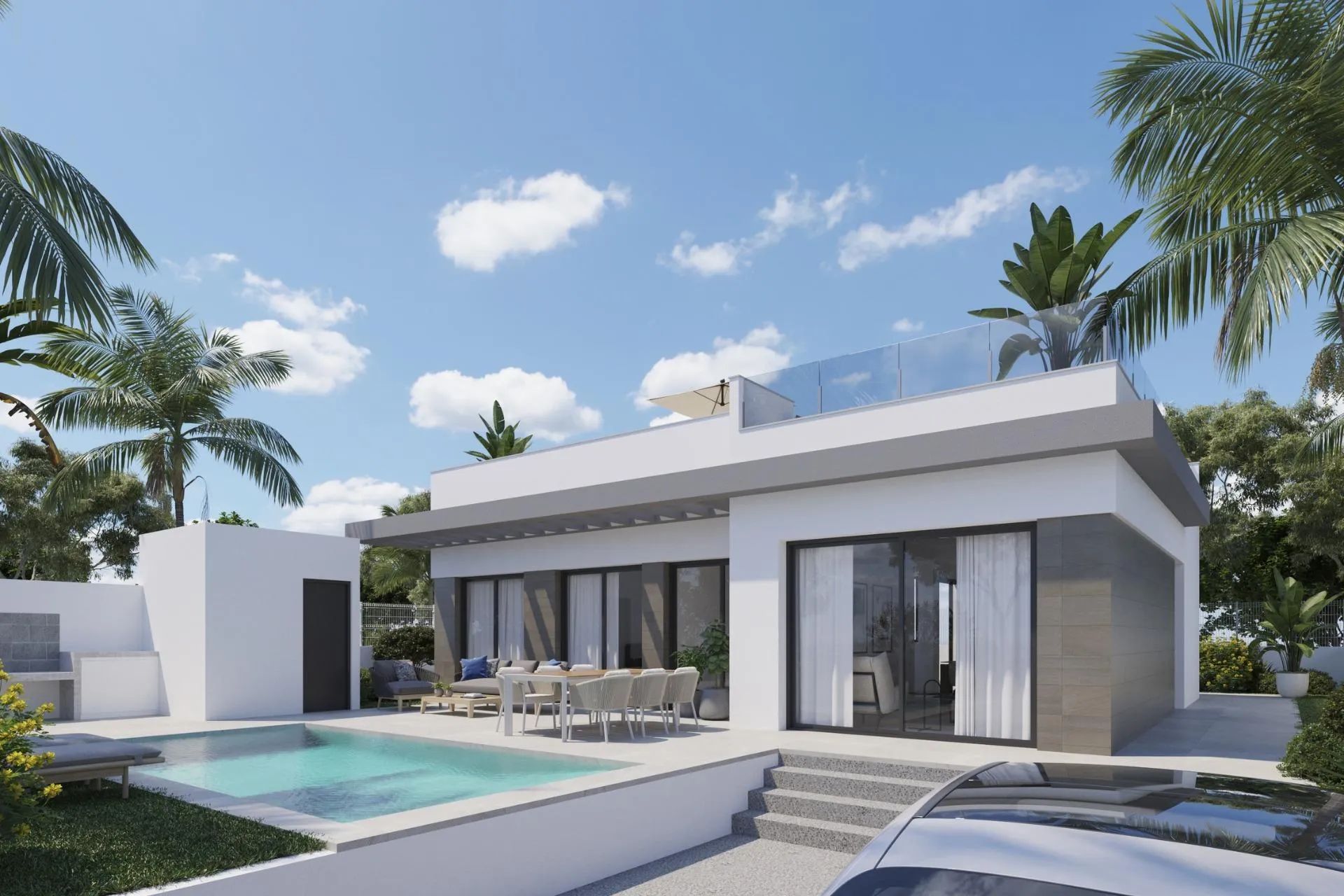 Schitterende nieuwbouw villa's in Polop: het perfecte toevluchtsoord aan de Costa Blanca foto {{pictureIndex}}