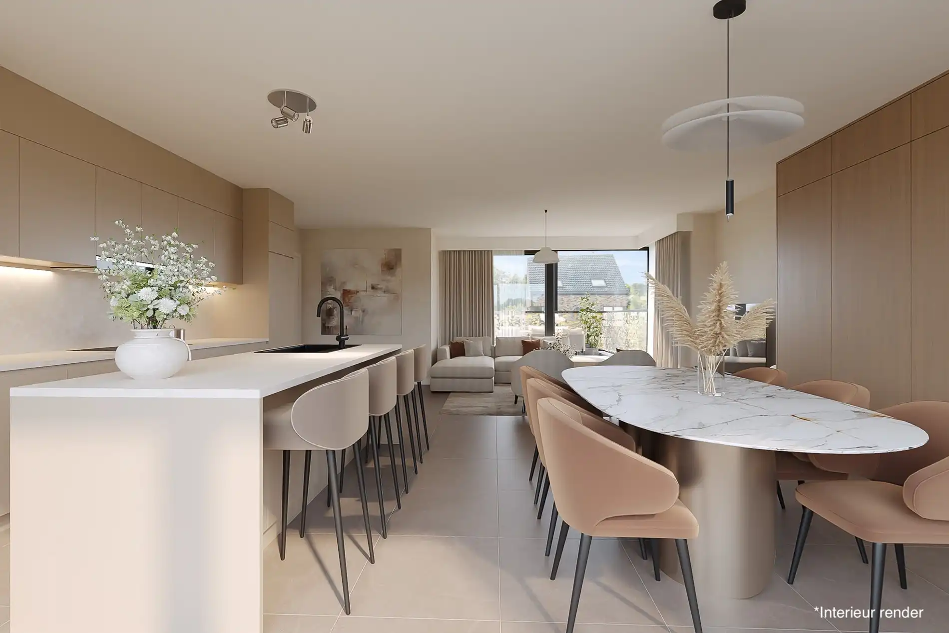 Knap 2-slaapkamer appartement met maar liefst 2 terrassen in Houthalen foto 11