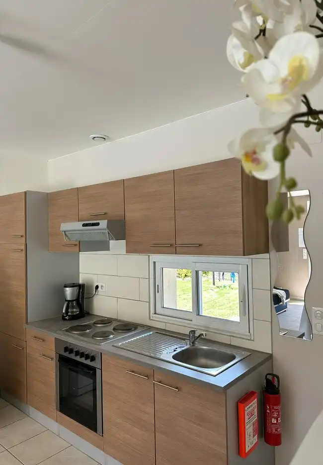 Gezellig Vakantiehuis met Uitzicht op Zwembad foto 10