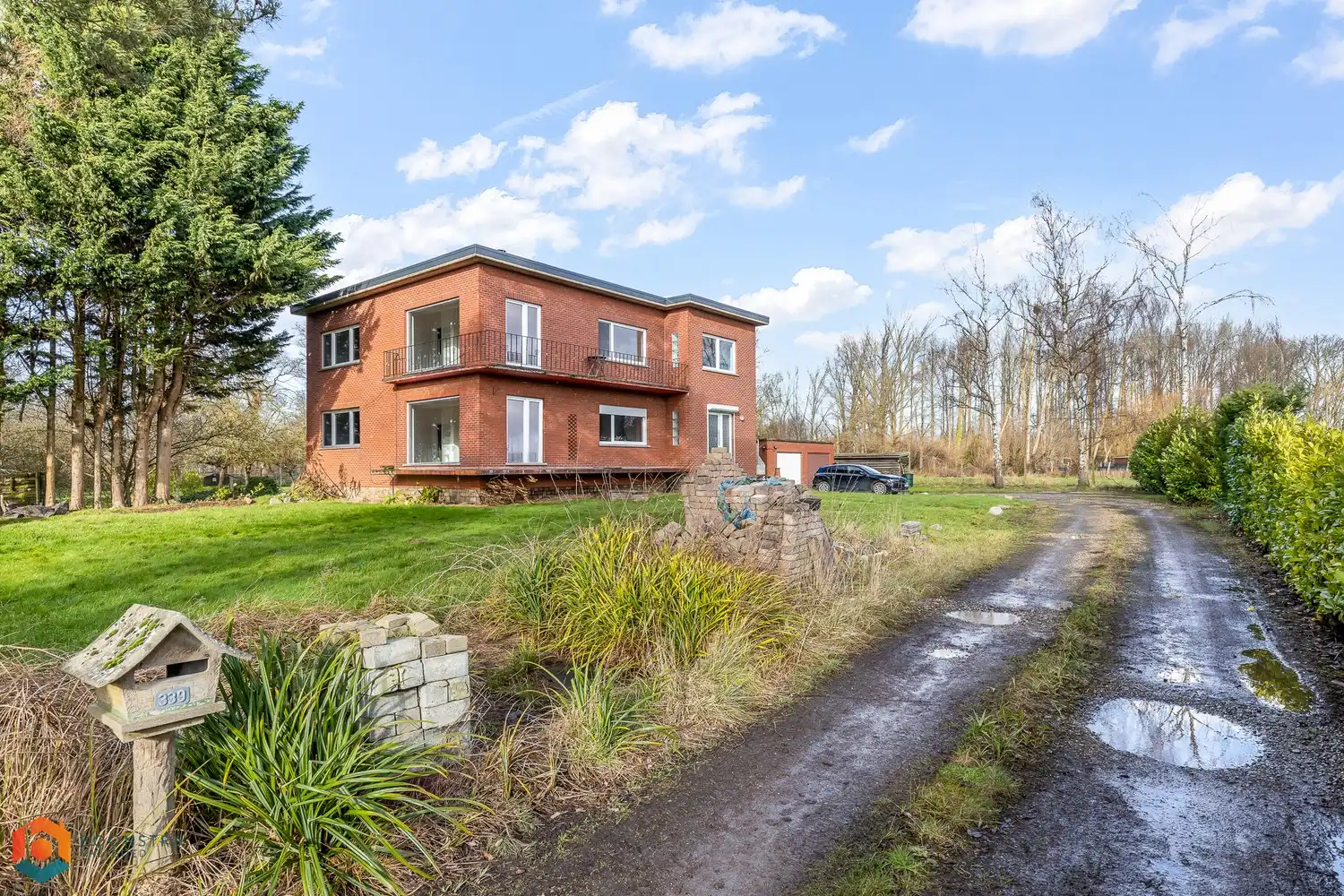 Gelijkvloers app met 3 slpkrs in groene omgeving te Boortmeerbeek foto 3