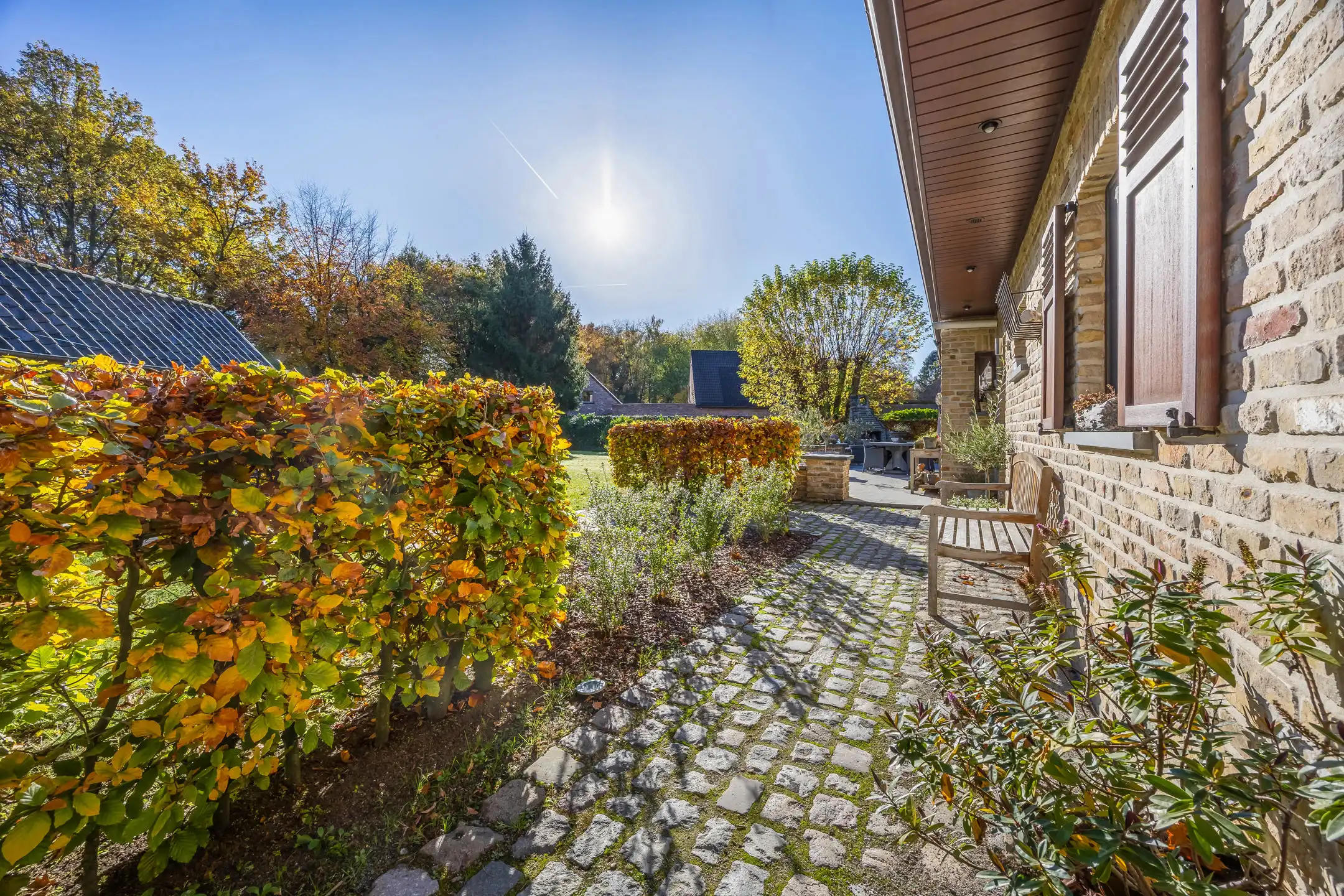 Landhuis met gelijkvloers wonen in groen Schilde foto 22