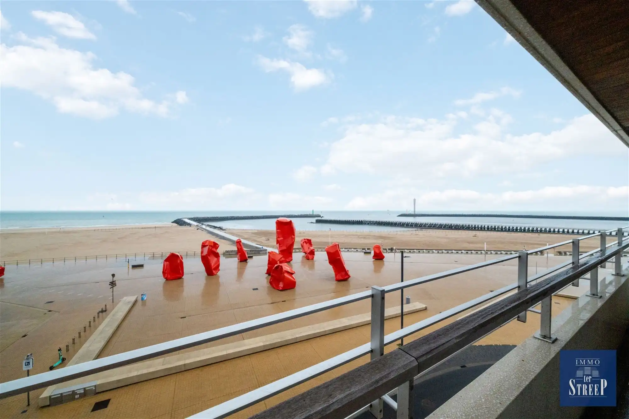 Appartement met 2 slaapkamers en frontaal zeezicht foto 10