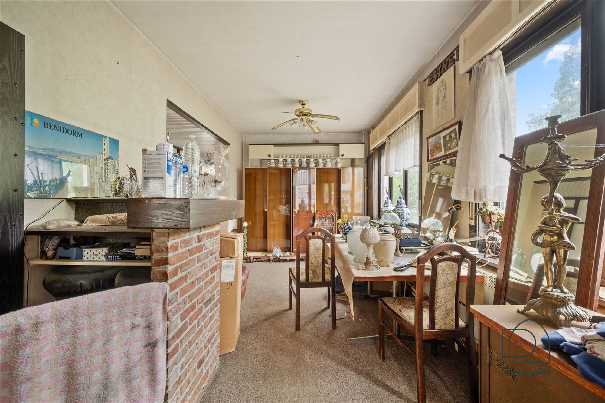 Te renoveren huis (tweewoonst)  met mogelijkheid tot 2 bouwgronden foto 5