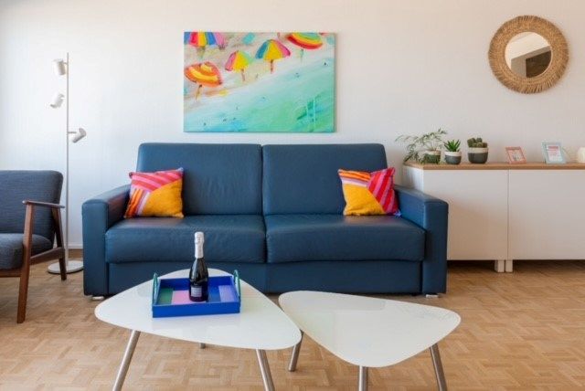 Gemeubeld appartement met frontaal zeezicht - Zeedijk Mariakerke Oostende foto 14
