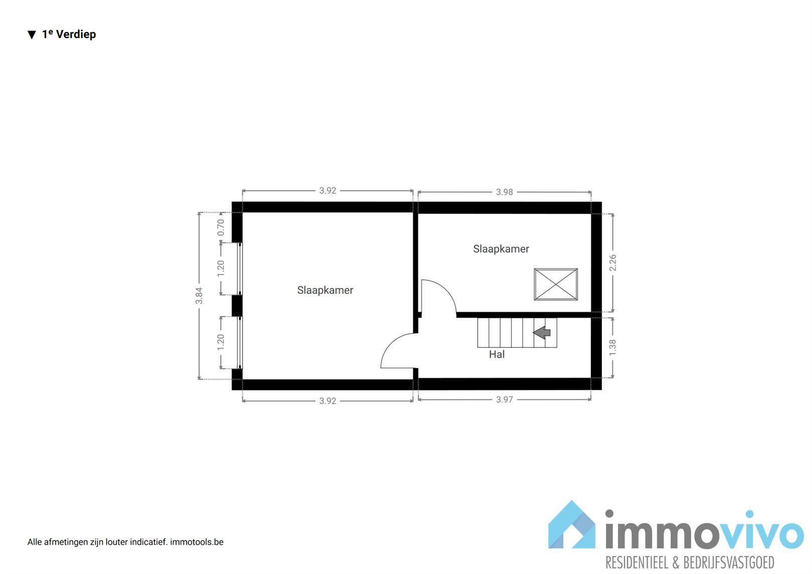 Volledig te renoveren woning met potentieel, tuin en mogelijkheid tot extra slaapkamer. foto 17