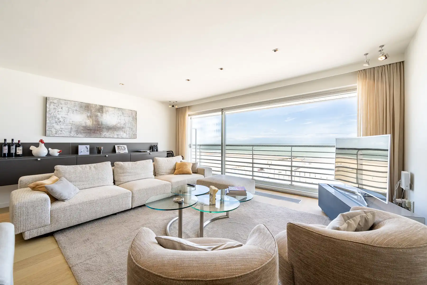 EXCLUSIEF TE KOOP - TOP appartement met zeezicht. foto 4