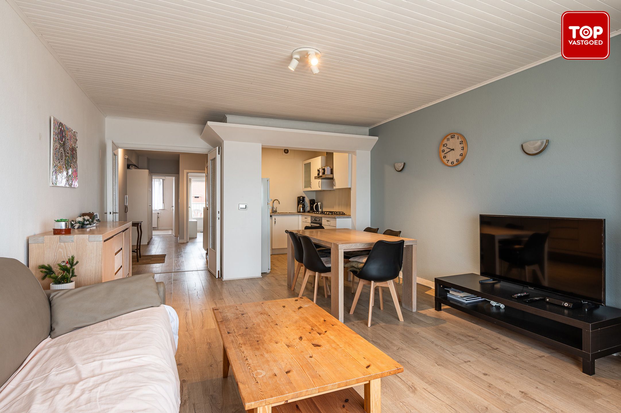 Instapklaar appartement met zeezicht op de zeedijk van koksijde foto 6