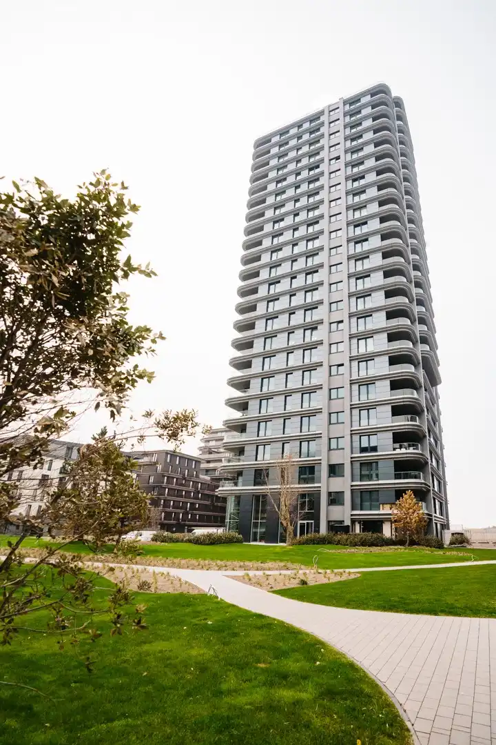 Luxe appartement met zee- en havenzicht in Ensor Tower – Oosteroever Oostende foto 19