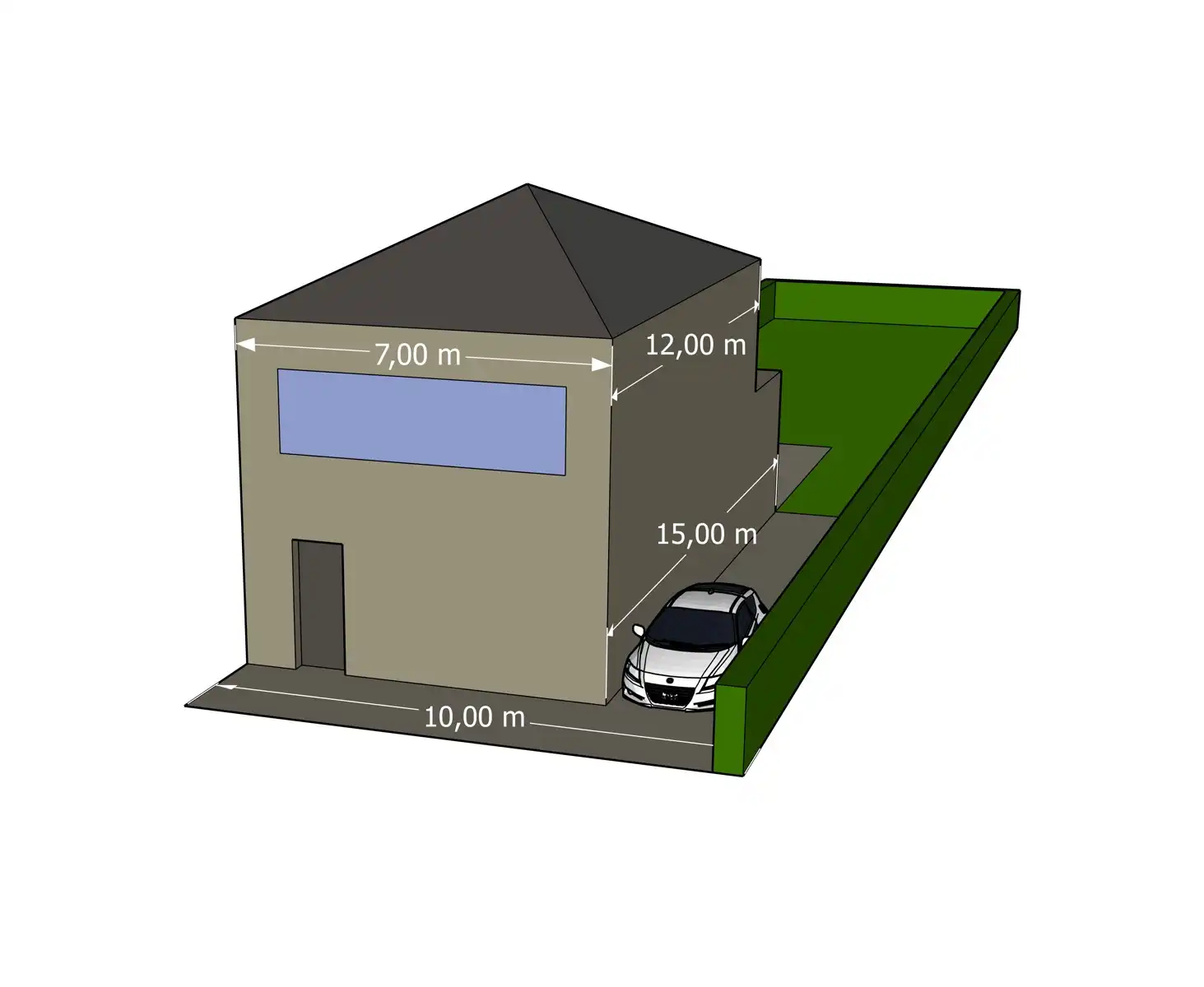 TE KOOP - bouwgrond voor halfopen bebouwing op 500m² foto 3