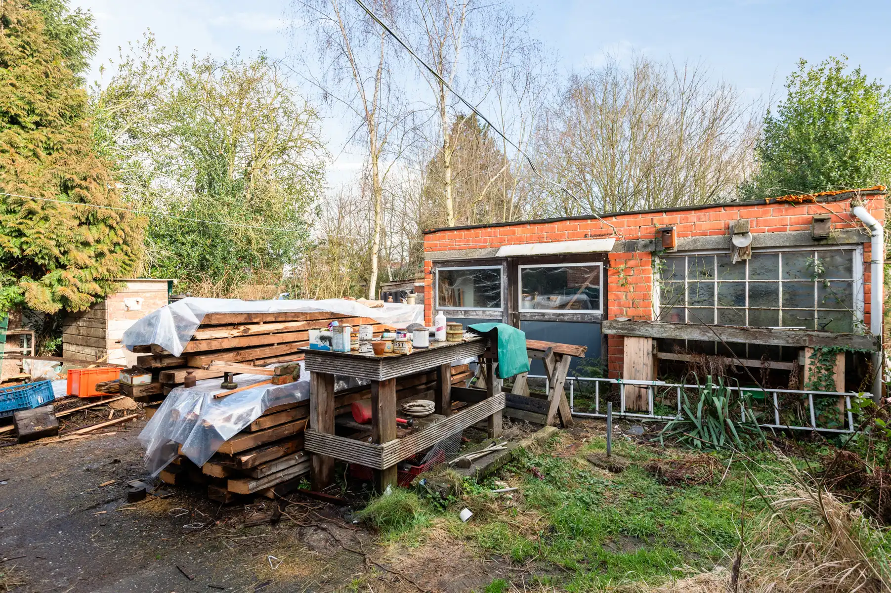 Te renoveren rijwoning met 3 à 4 slaapkamers en ruime tuin. foto 9