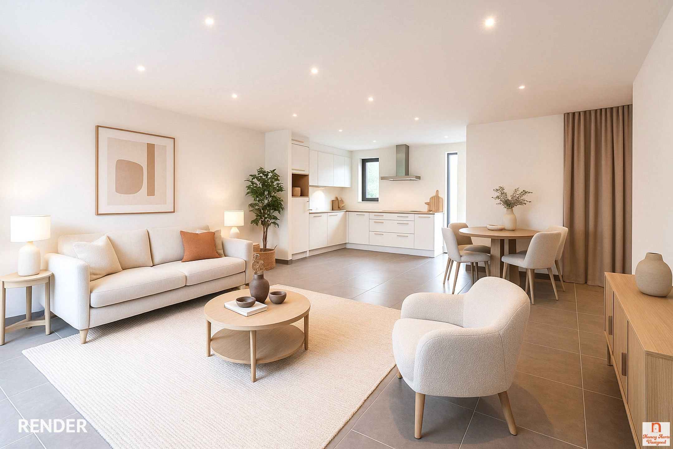 Licht en ruim duplexappartement met parking in Hasselt  foto {{pictureIndex}}