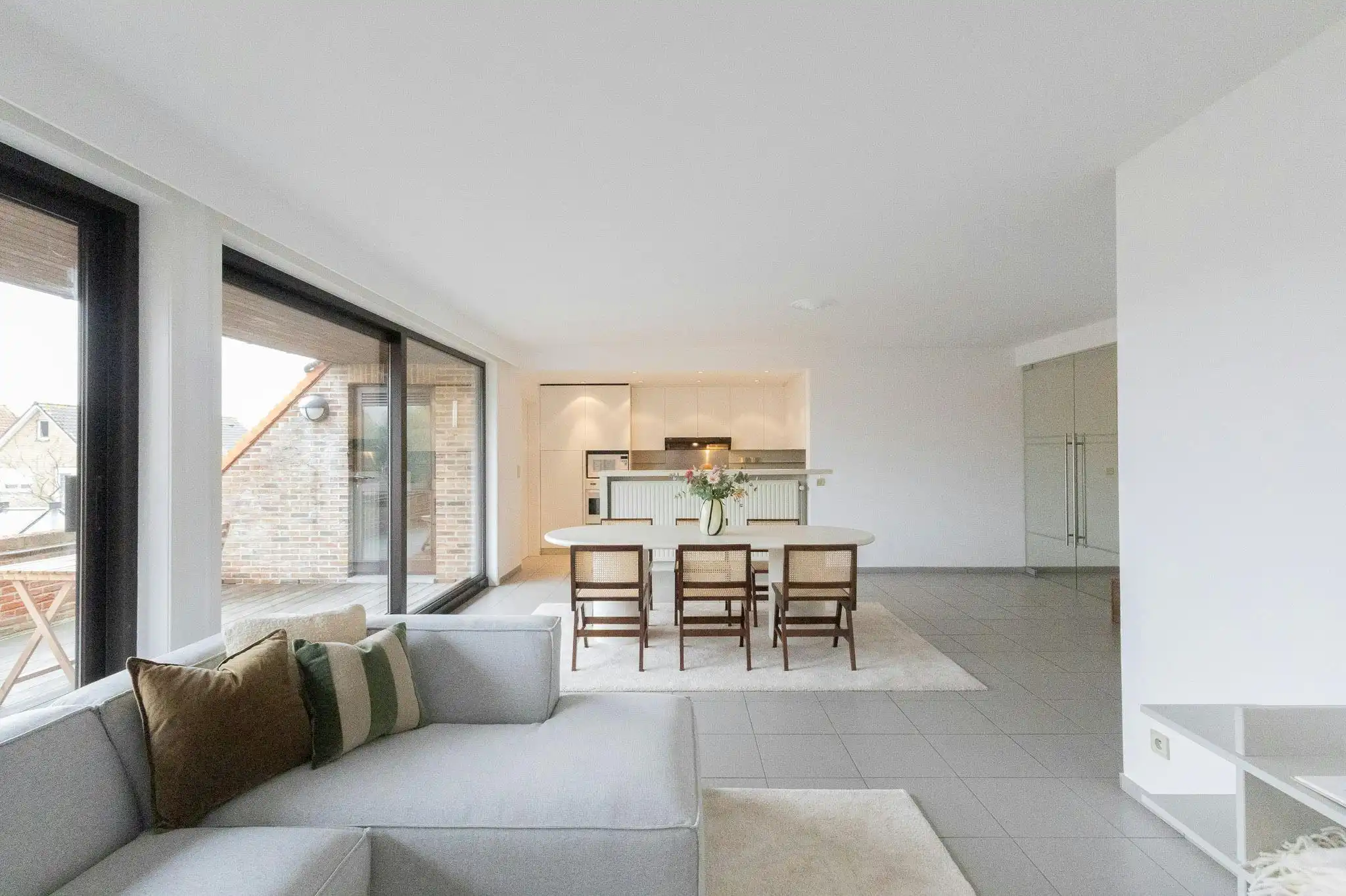 Appartement (108 m²) met 3 slaapkamers en terras in Koksijde foto 5