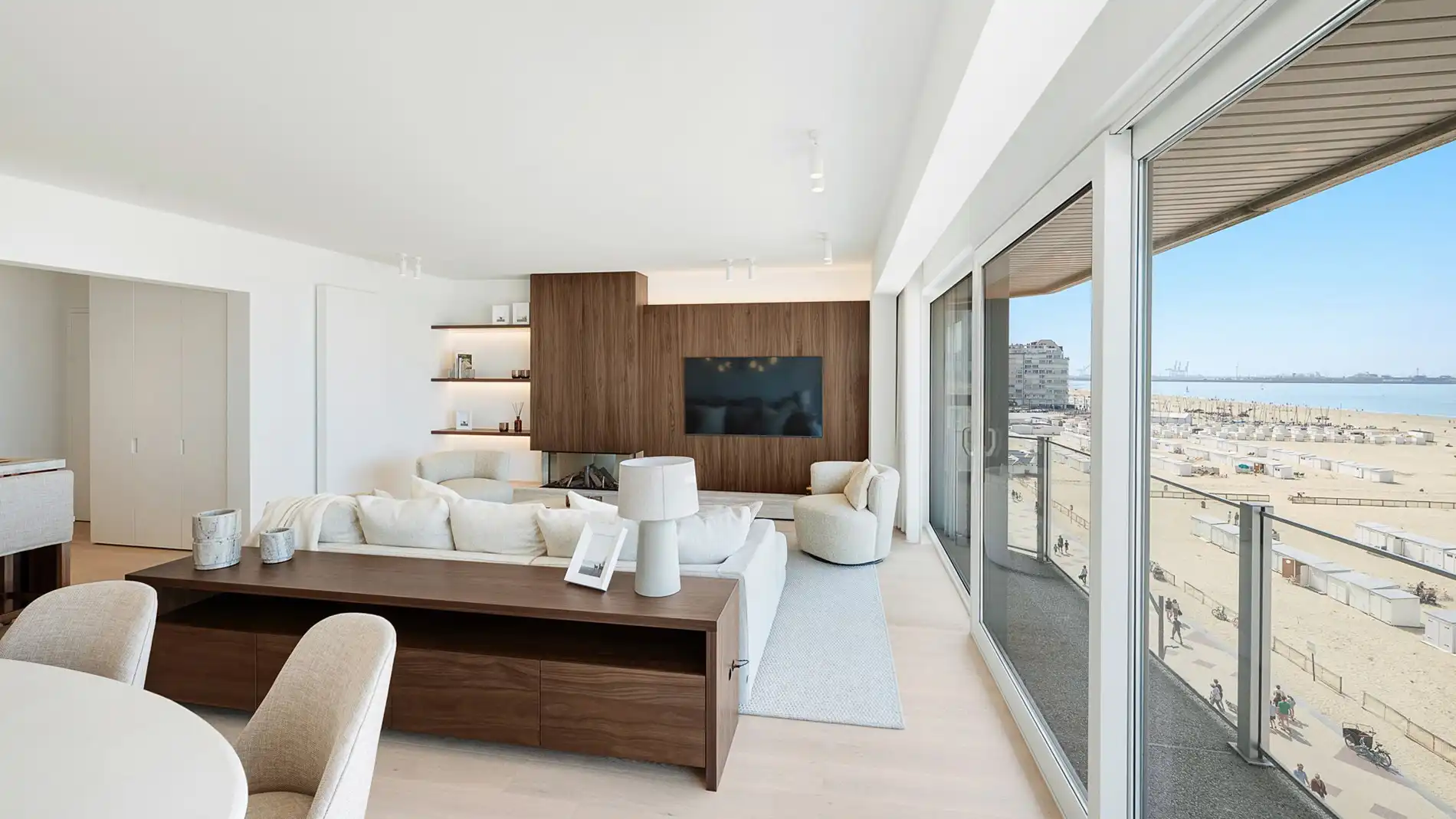 Appartement - Zeedijk-Albertstrand - Frontaal zeezicht foto 5