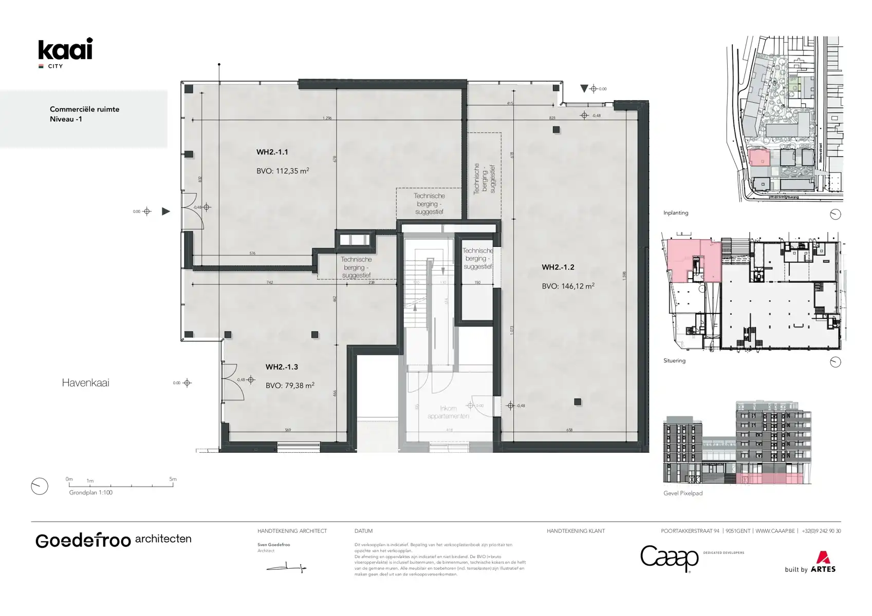 Commerciële nieuwbouwruimtes in prestigieus project !! foto 4