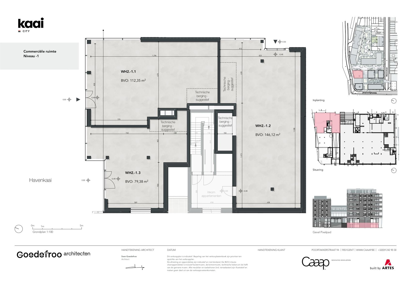 Commerciële nieuwbouwruimtes in prestigieus project !! foto 4