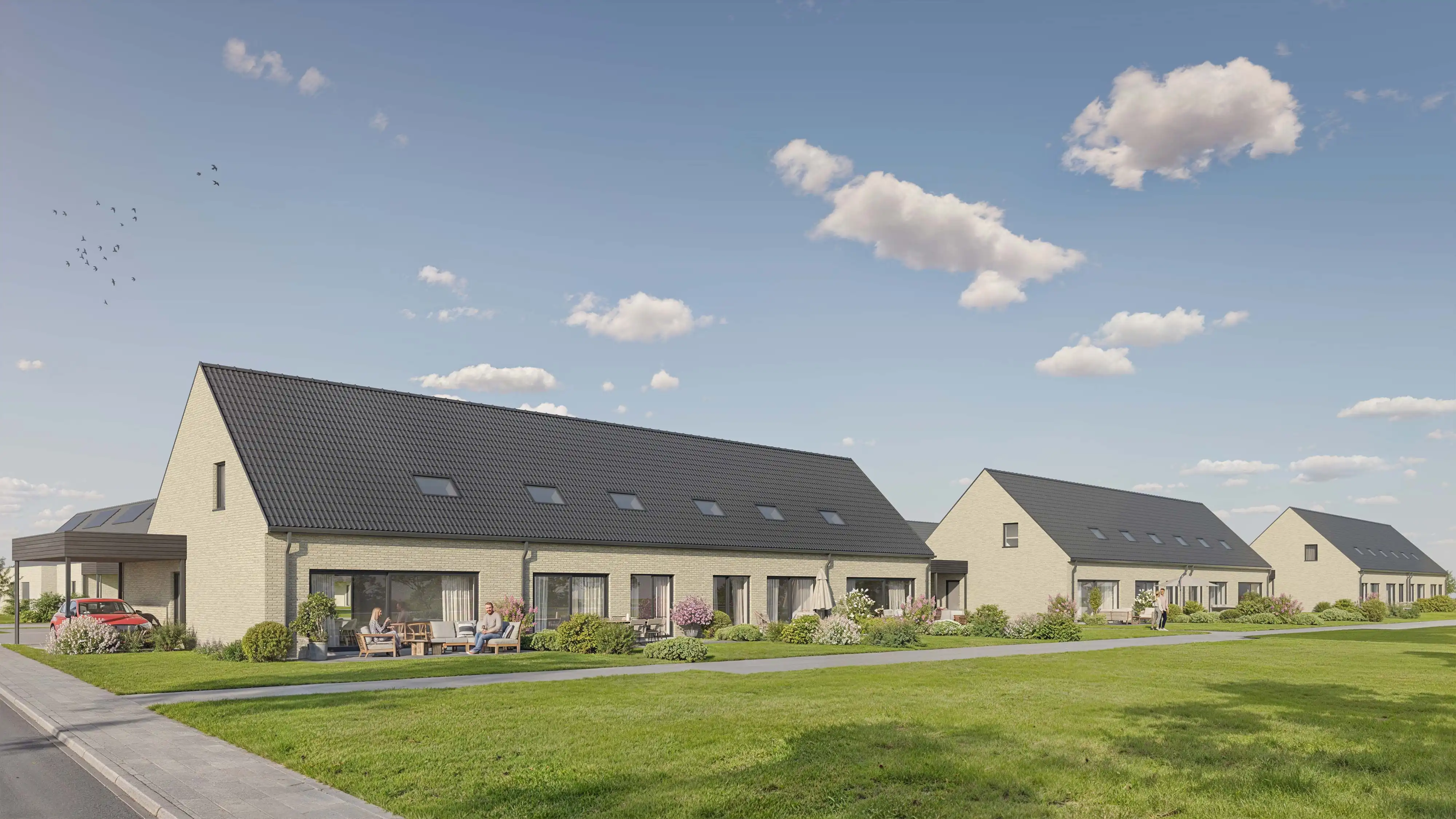 Kouter Middenpark Eke, 12 nieuwbouwwoningen aan vaste prijs foto 2