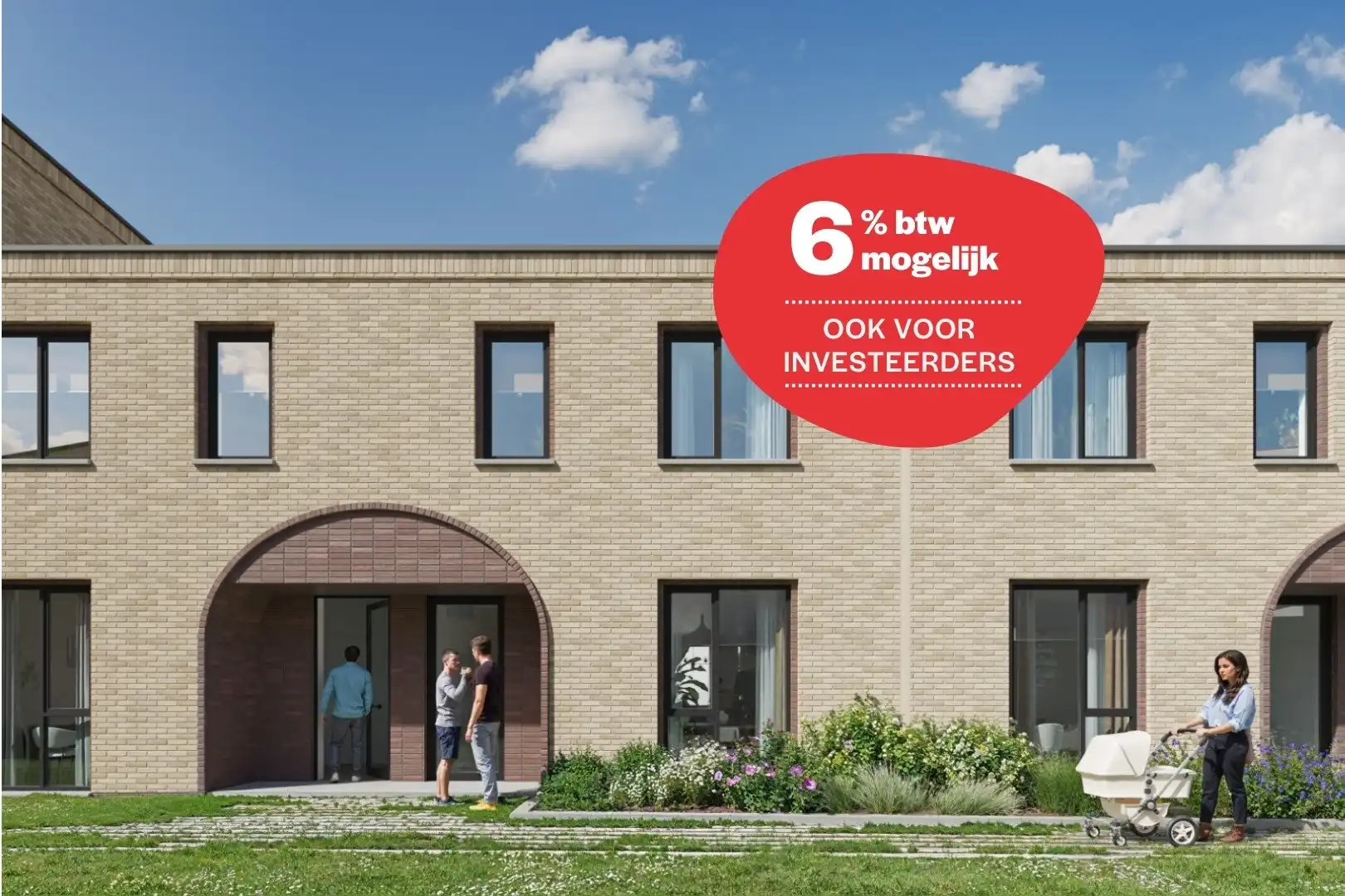 Wonen in het groen, vlak bij het hart van Gent foto {{pictureIndex}}