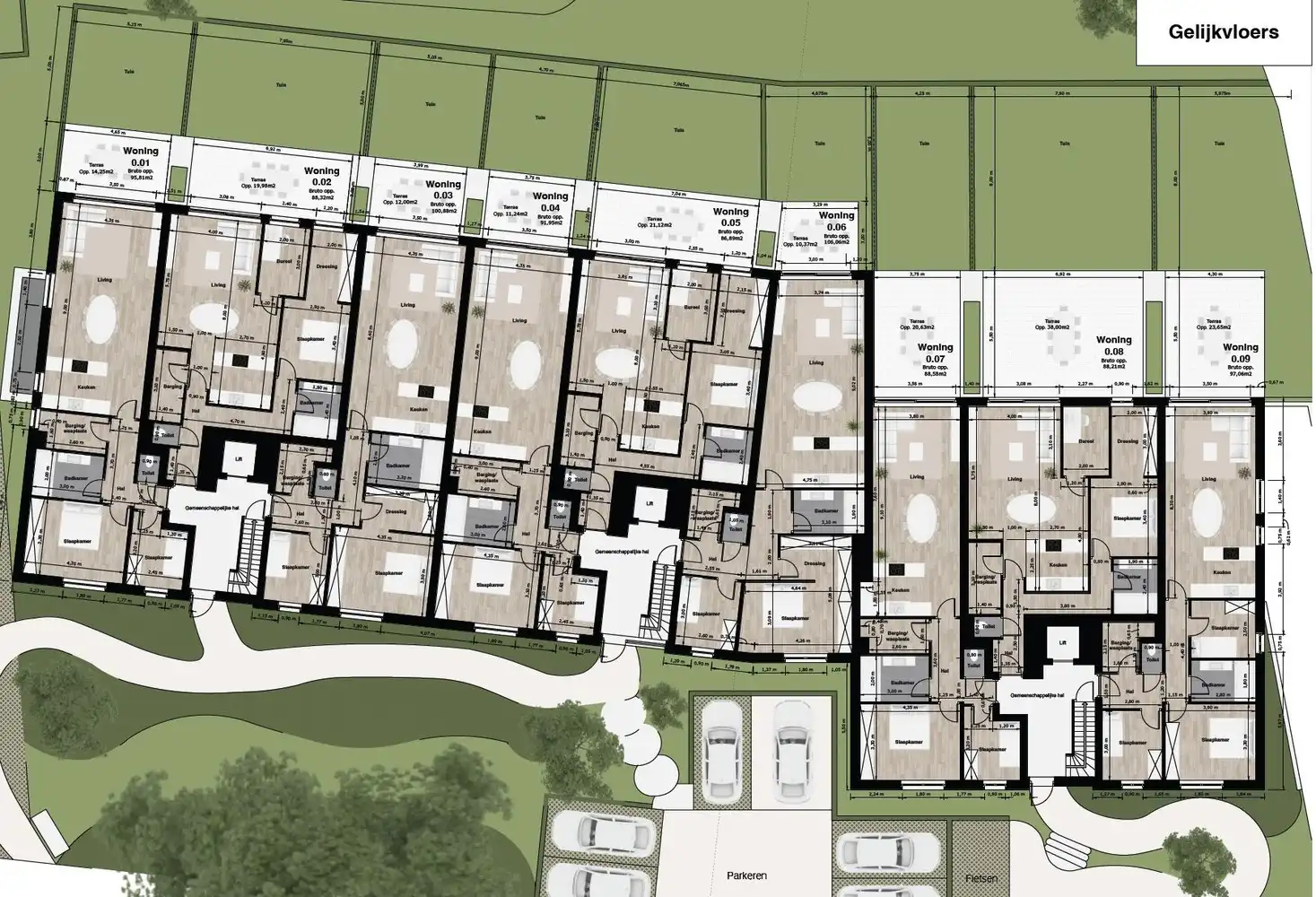 RESIDENTIE PARK BEEMD : 21 luxe appartementen op toplocatie in het groen. foto 22