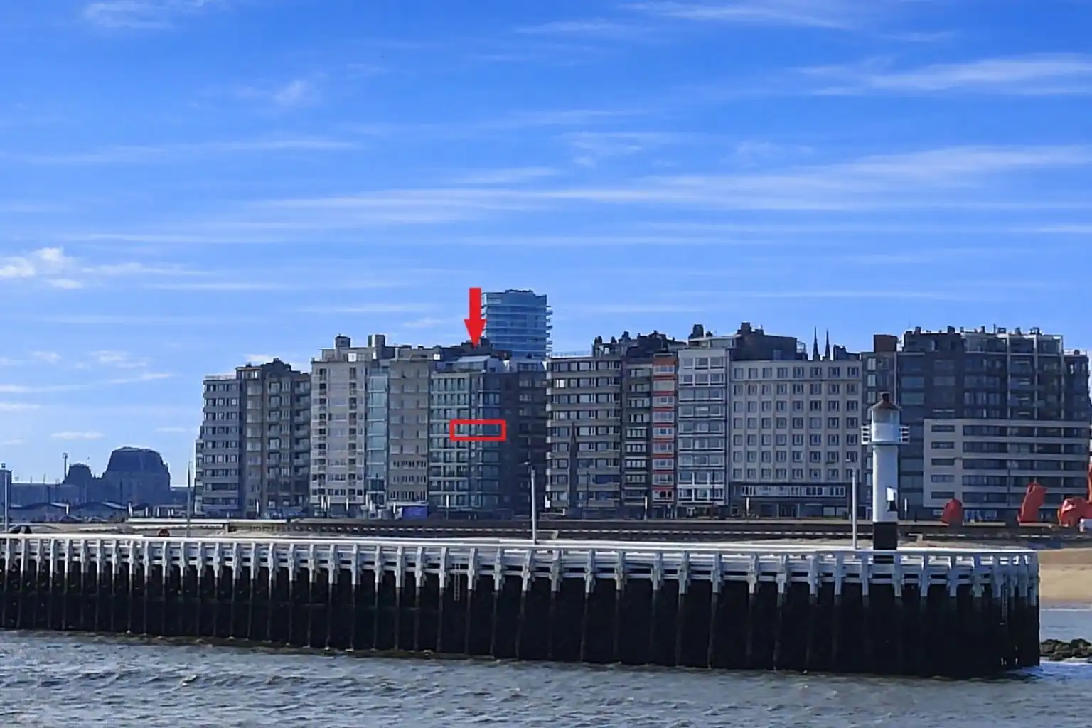 *Uitzonderlijk aanbod: 2 studio's momenteel ingericht als 1 HOEKAPPARTEMENT met ongezien ZEEZICHT te Oostende!* foto 12