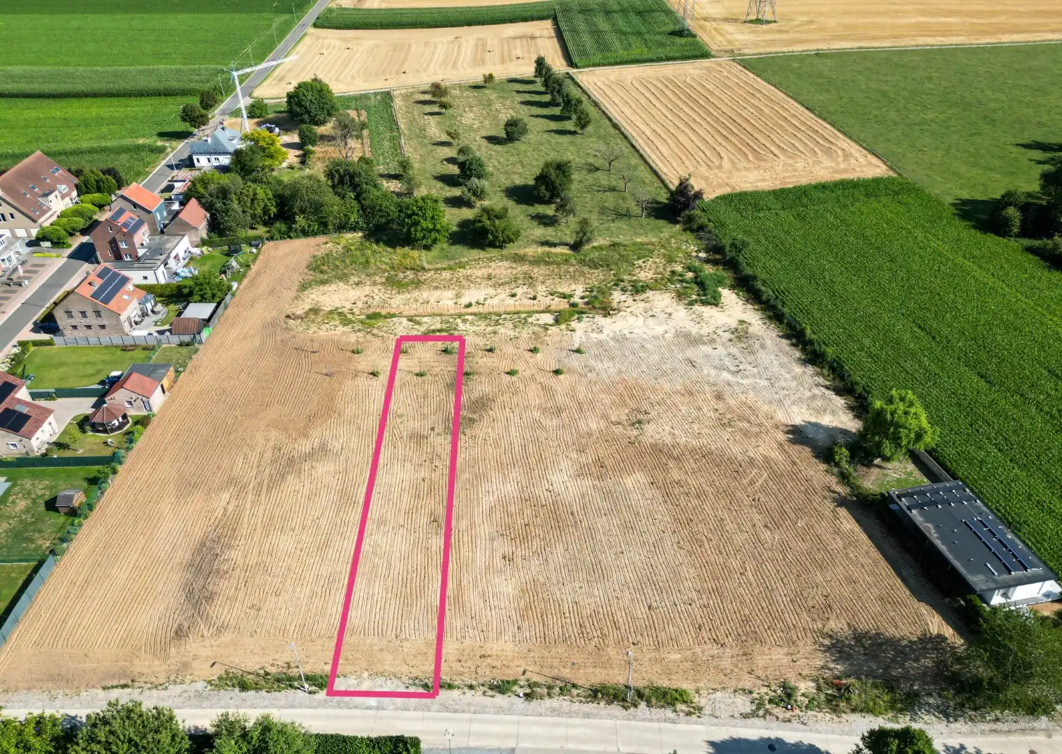 Bouwgrond van 864 m² voor halfopen bebouwing foto {{pictureIndex}}