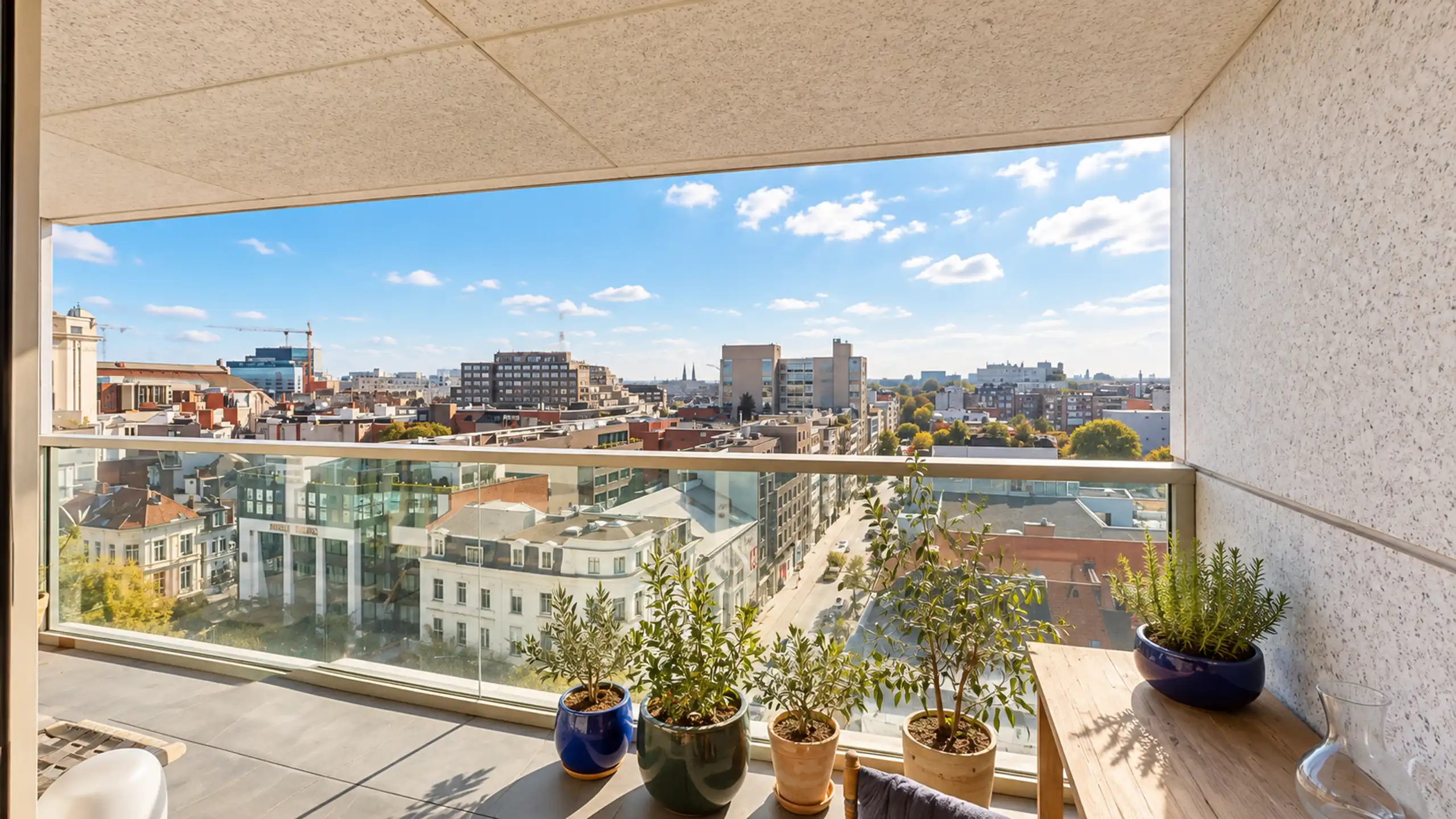 ANTWERPEN - Zuid-Oost gericht hoek appartement  foto 9