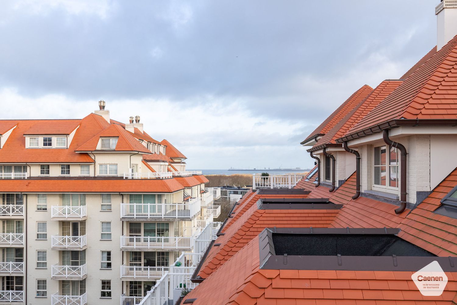 Hoog kwalitatief afgewerkt dakappartement met prachtig zicht nabij het strand foto 28