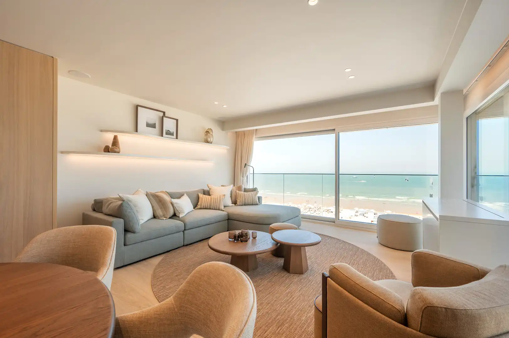 Prachtig hoekappartement met frontaal zeezicht op de Zeedijk-Het Zoute foto 10