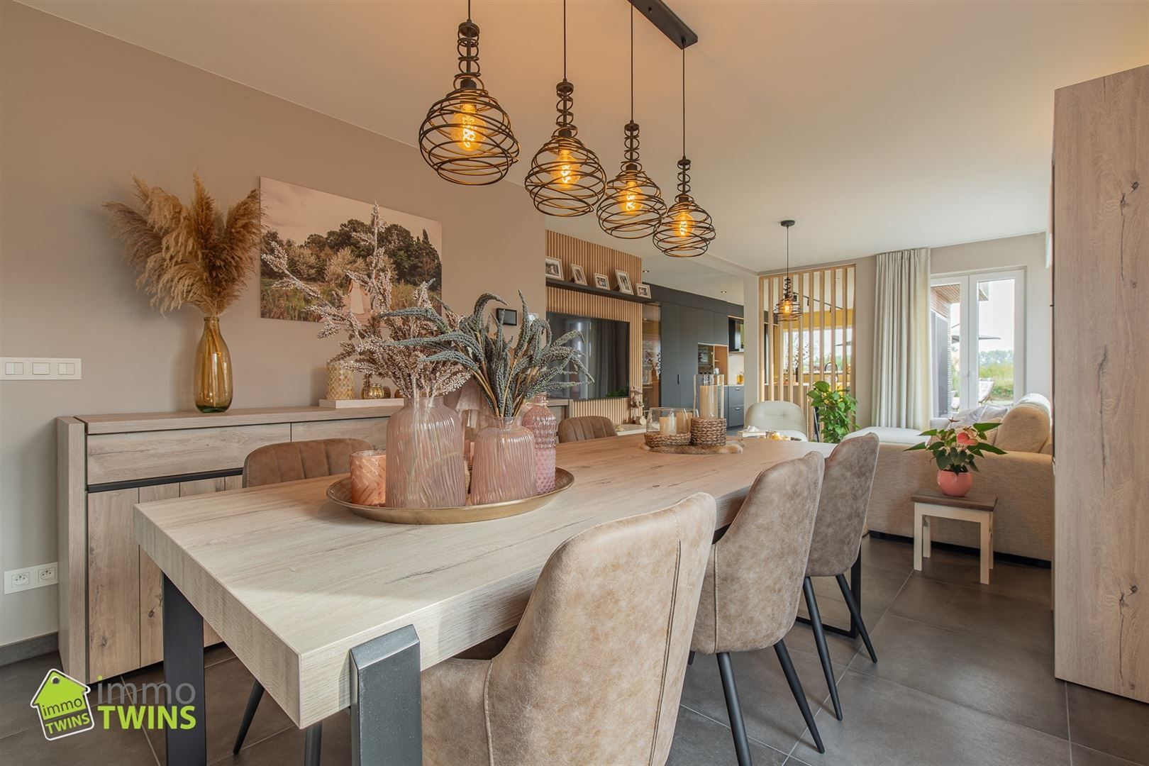 Instapklare en stijlvolle HOB met bijgebouw, tuin en visvijver te Dendermonde (Schoonaarde) foto 4