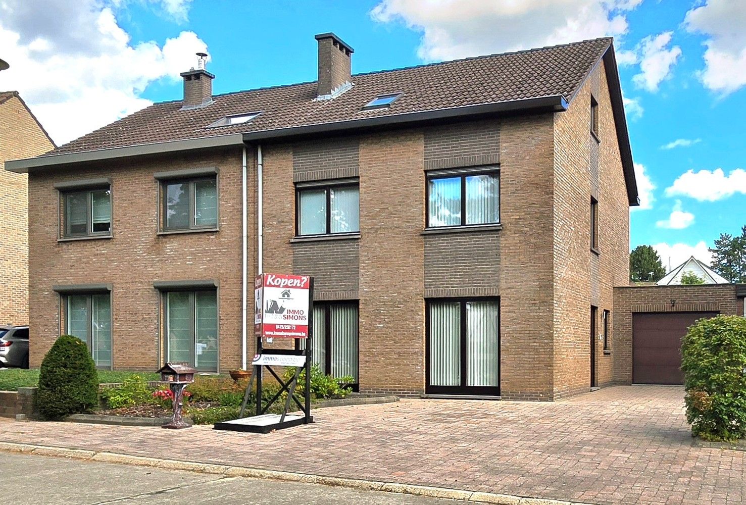 Hoofdfoto van de publicatie: TE KOOP : goed onderhouden 3-gevelwoning, gelegen in een residentiële wijk, vlakbij het centrum van Sterrebeek.