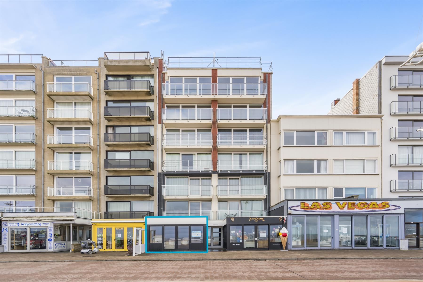 Koksijde: handelsgelijkvloers in nieuwe residentie foto 1