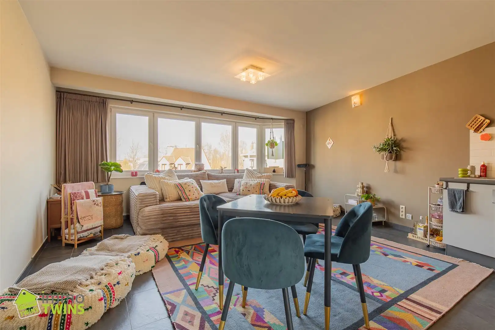 Leuk 1-slaapkamer appartement, met staanplaats en zonnige dakterras foto 2