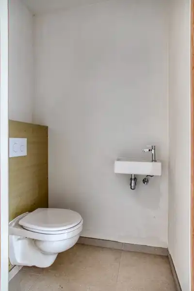 Prachtige, verrassend ruime nieuwbouwwoning met 3 slaapkamers én inpandige garage te koop in Dentergem! foto 3