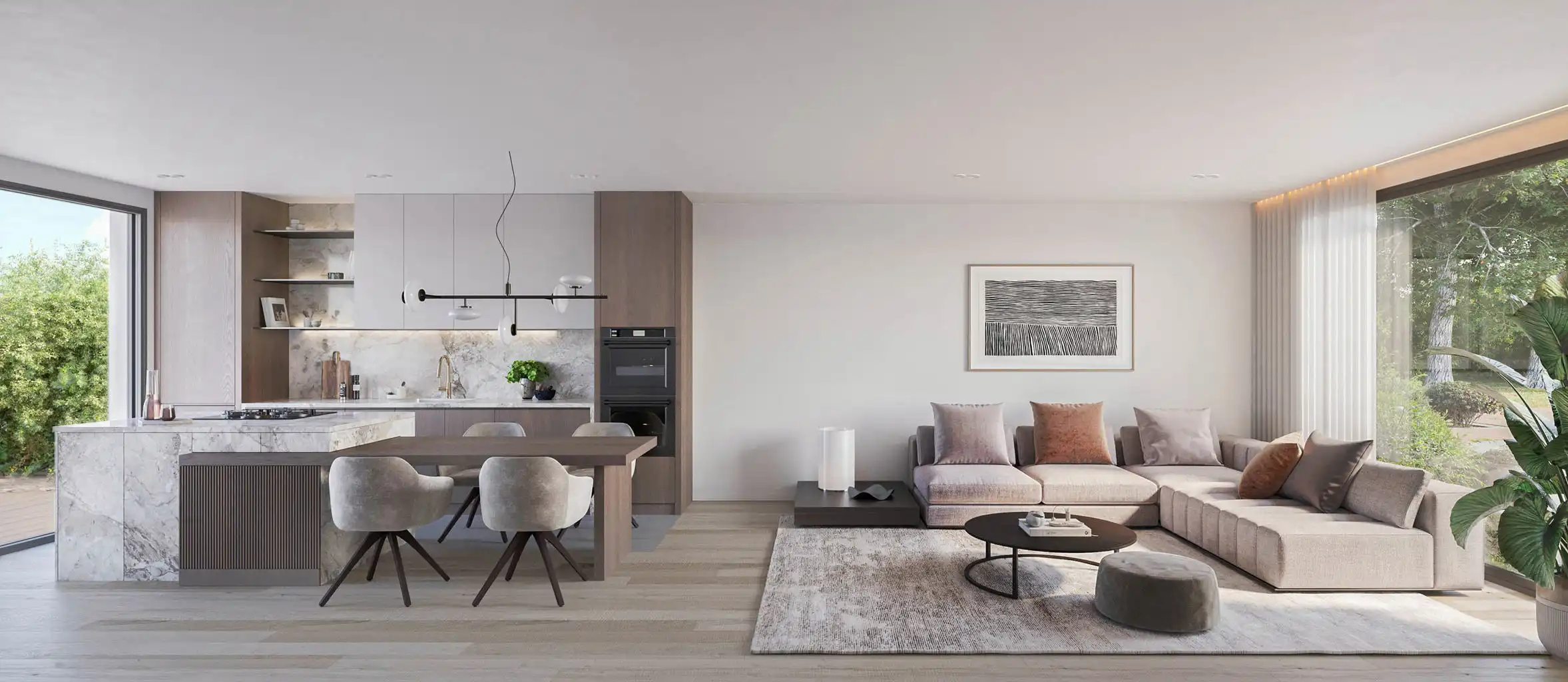 Woonerf met 12 doorzonwoningen foto 6