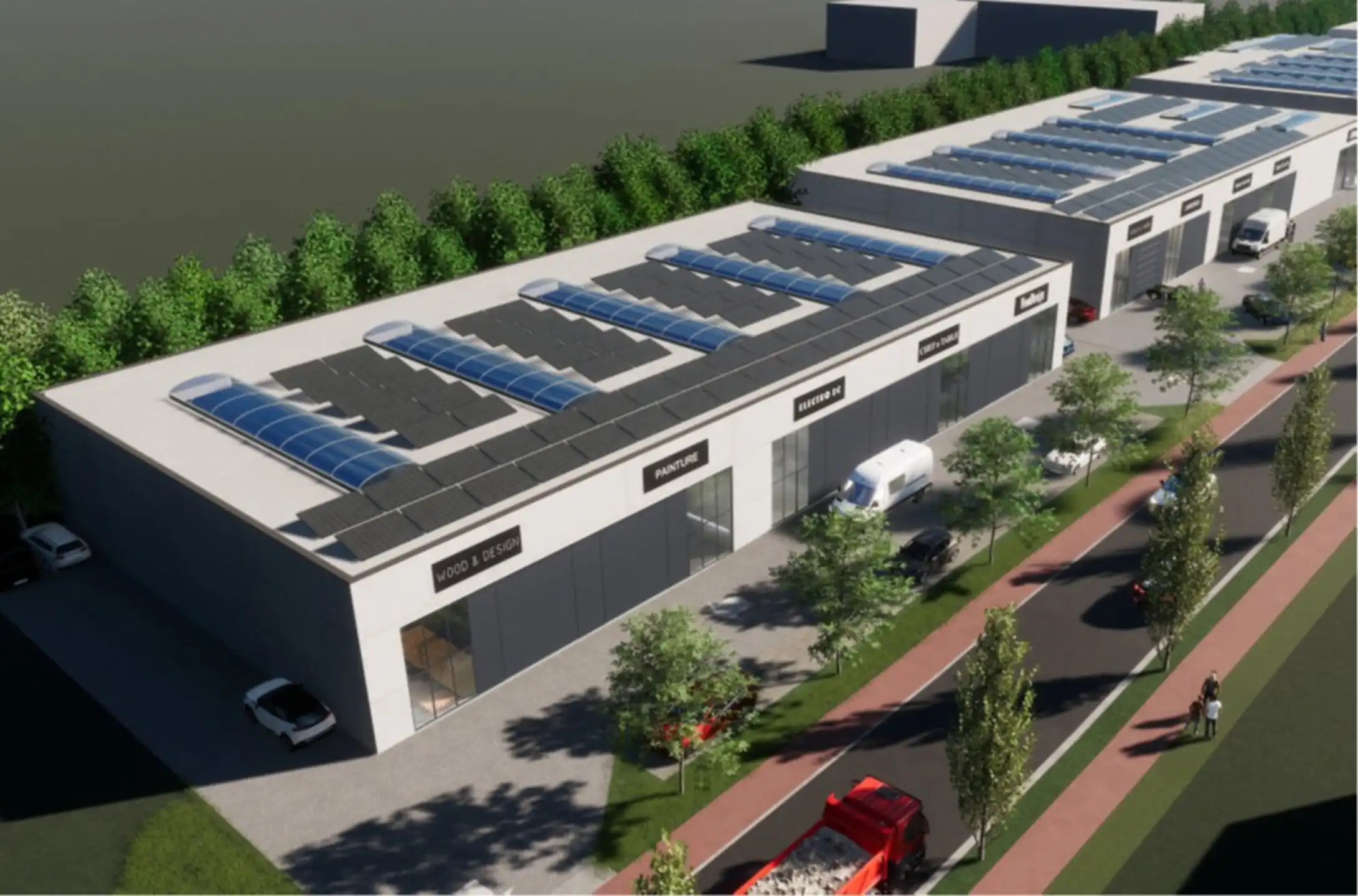 Nieuwbouw KMO-units 4.04 te Dentergem foto {{pictureIndex}}