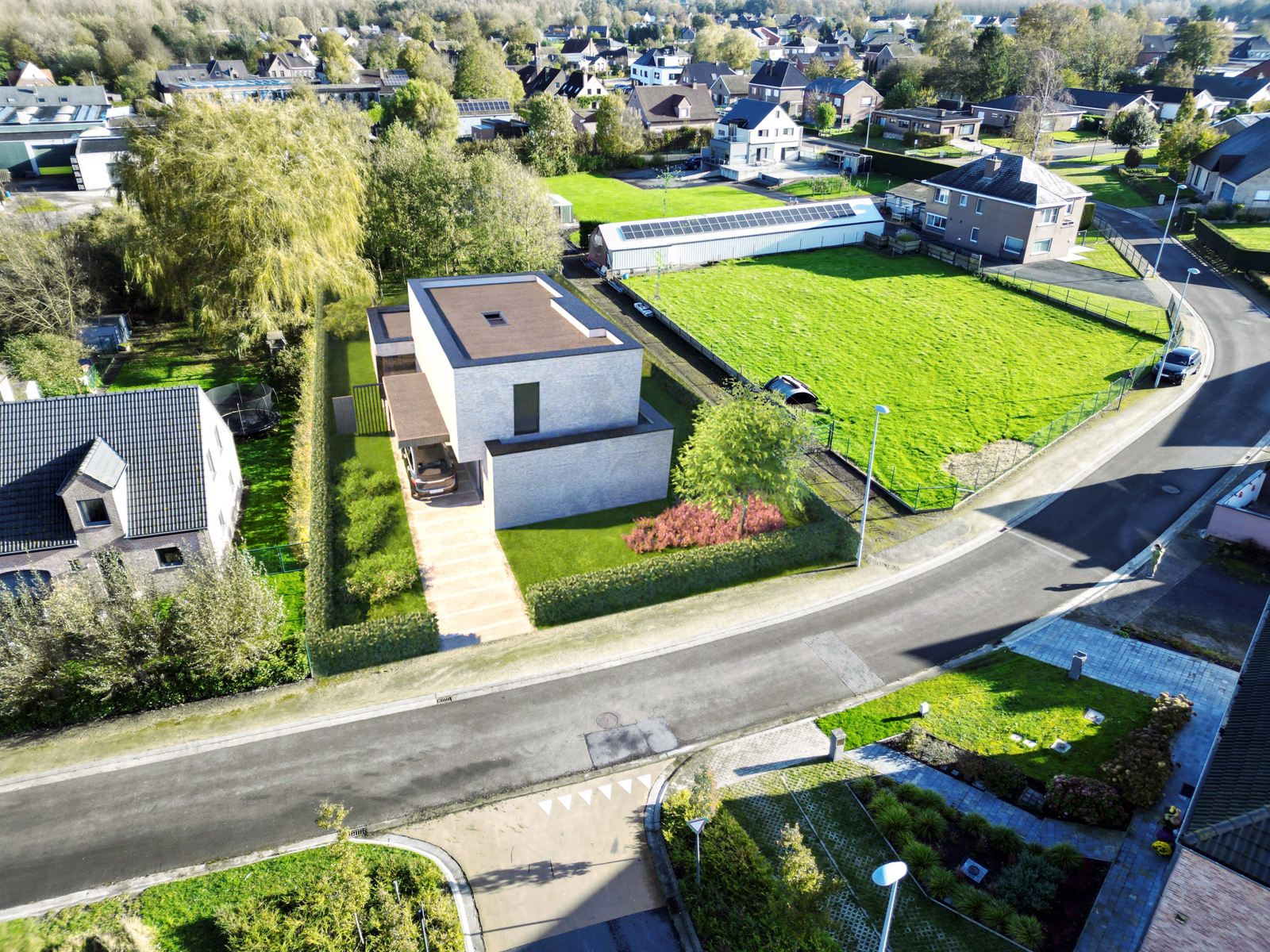 Nieuwbouwproject luxe villa te Merelbeke foto 2