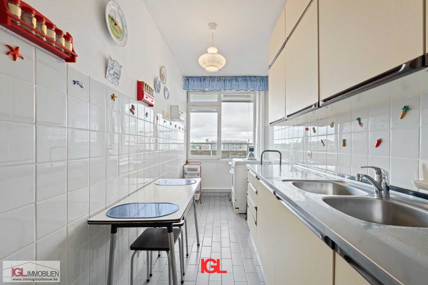 2-slaapkamer appartement te koop met prachtig ver zicht aan de vijvers van Anderlecht foto 4