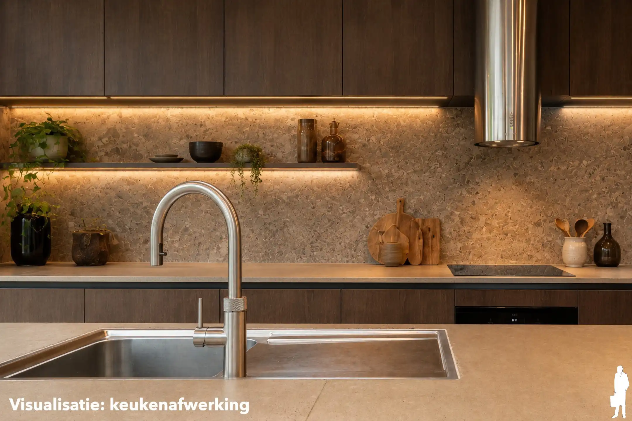 Unieke architectenvilla; af te werken - in groen - op 20 are foto 7