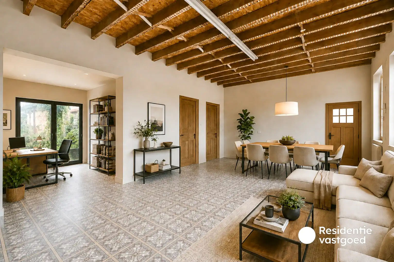 Ruime woning met uitzonderlijk veel mogelijkheden en prachtig zicht vanuit de tuin foto 4