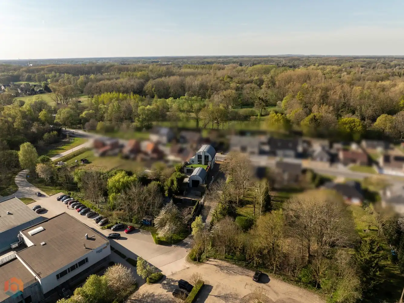 Handelspand met woonst en ruime parking op een perceel van 2592 m² te Rotselaar foto 38