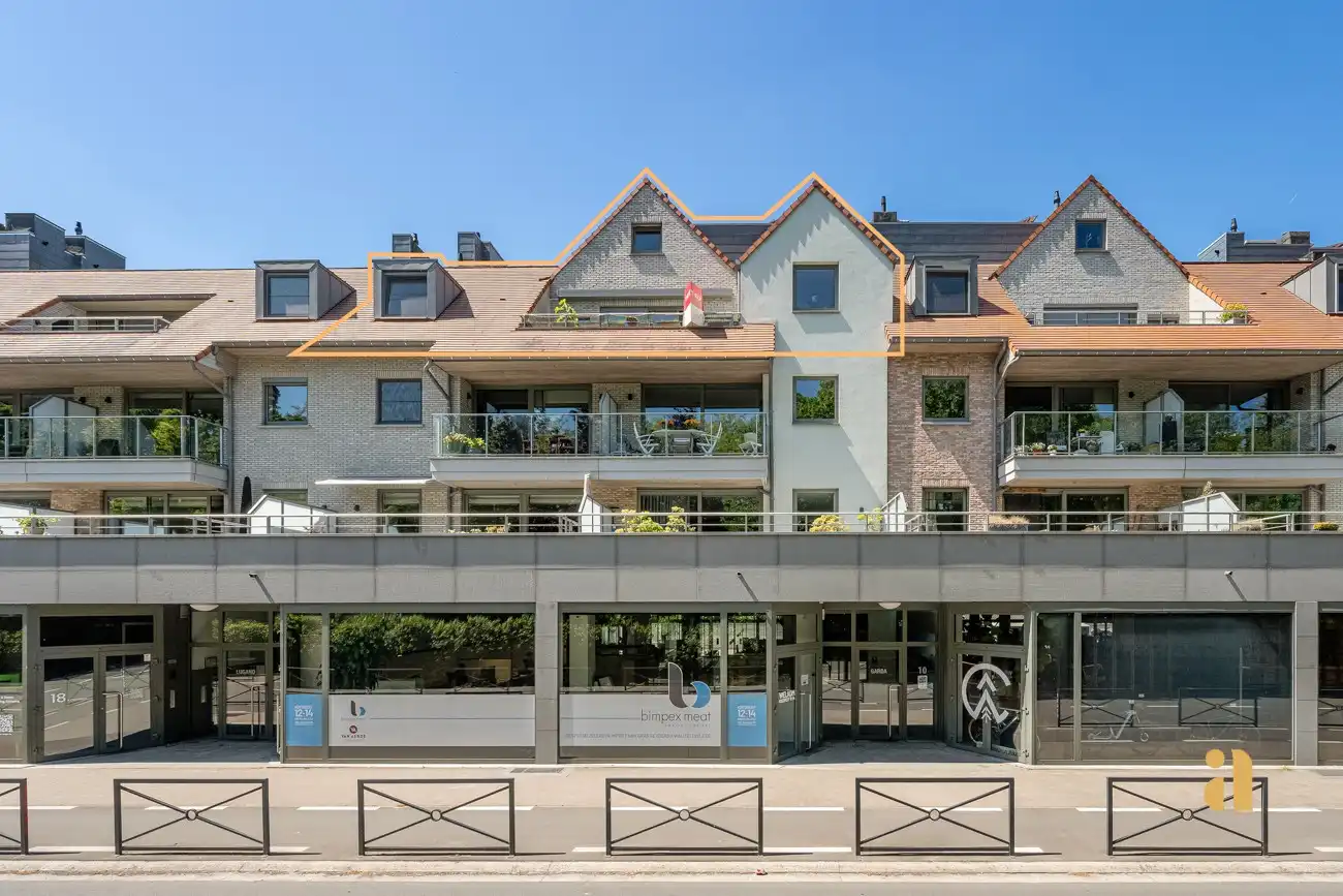 Uniek appartement met 2 terrassen én prachtig zicht foto 29