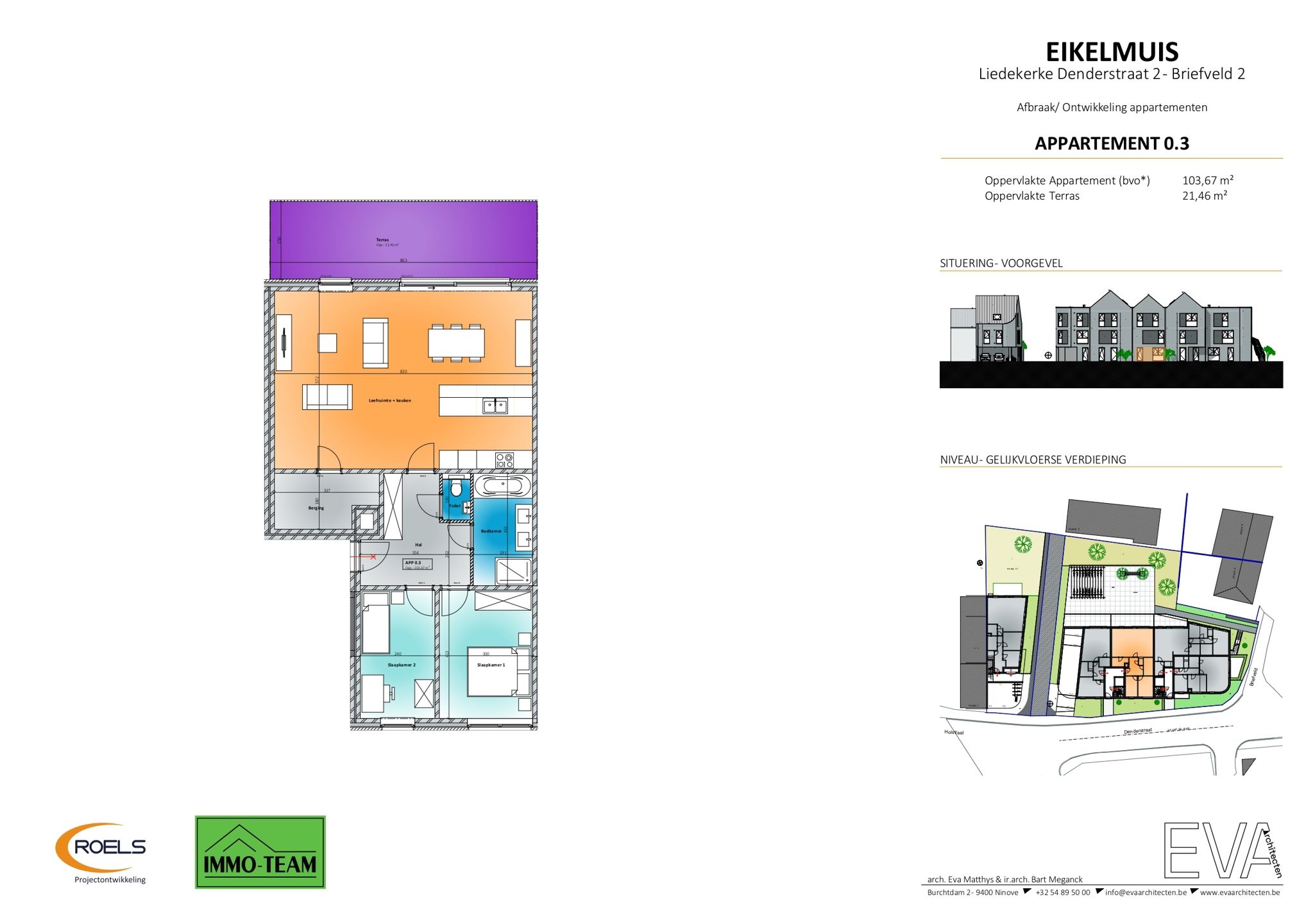 Appartement te koop Denderstraat 2 - 1770 Liedekerke