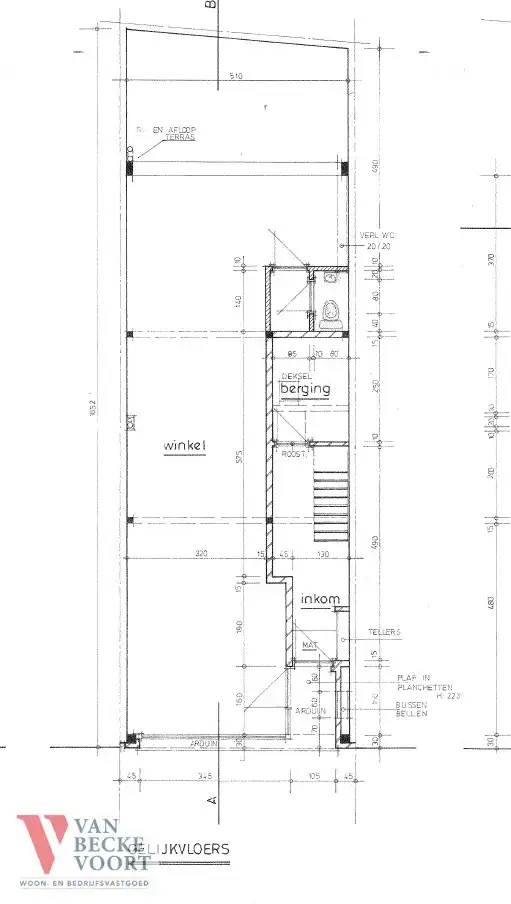 Handelsgelijkvloers 60m² aan drukke invalsweg Oostende foto 12