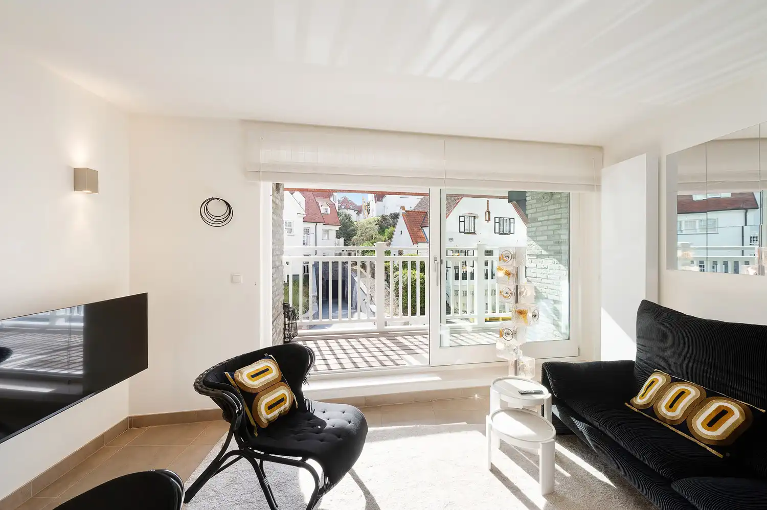 Mooi zongericht appartement vlakbij het strand in Duinbergen foto 2