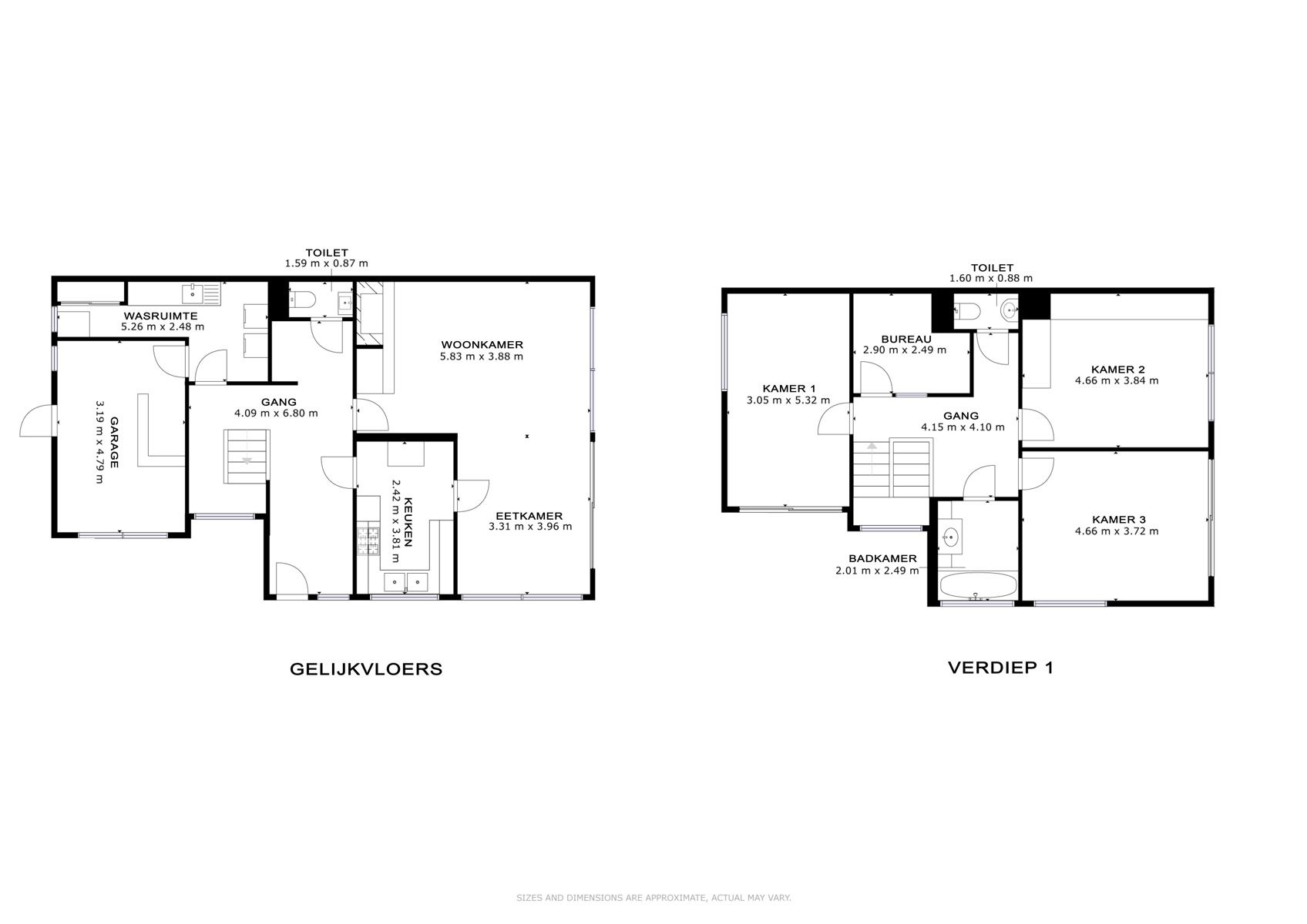 Ruime 3 slpk. gezinswoning te Sijsele foto 25