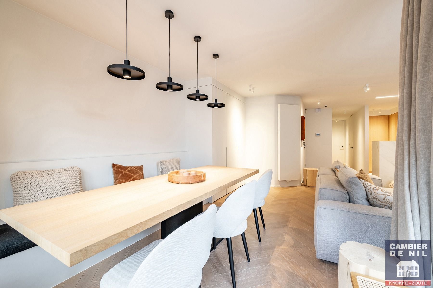 Volledig gerenoveerd appartement met 2 volwaardige slaapkamers – centrum Knokke foto 13