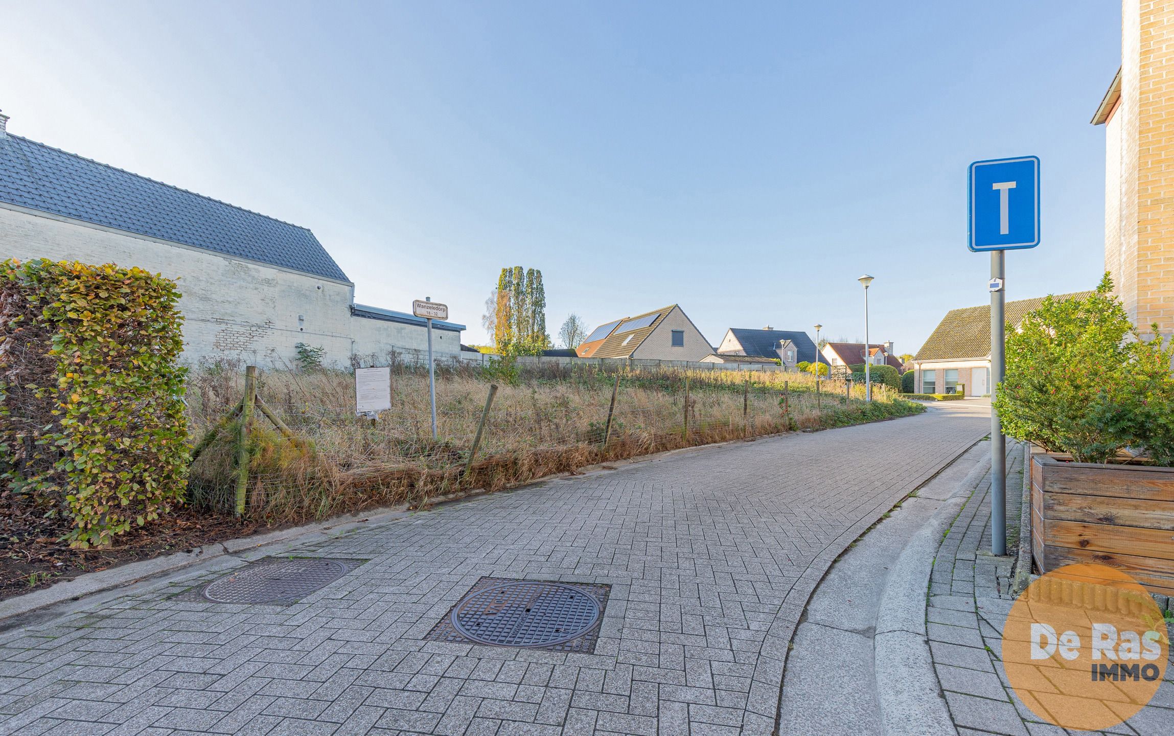 WANZELE –Mooie bouwgrond, geschikt voor HOB, in dorpscentrum foto 2