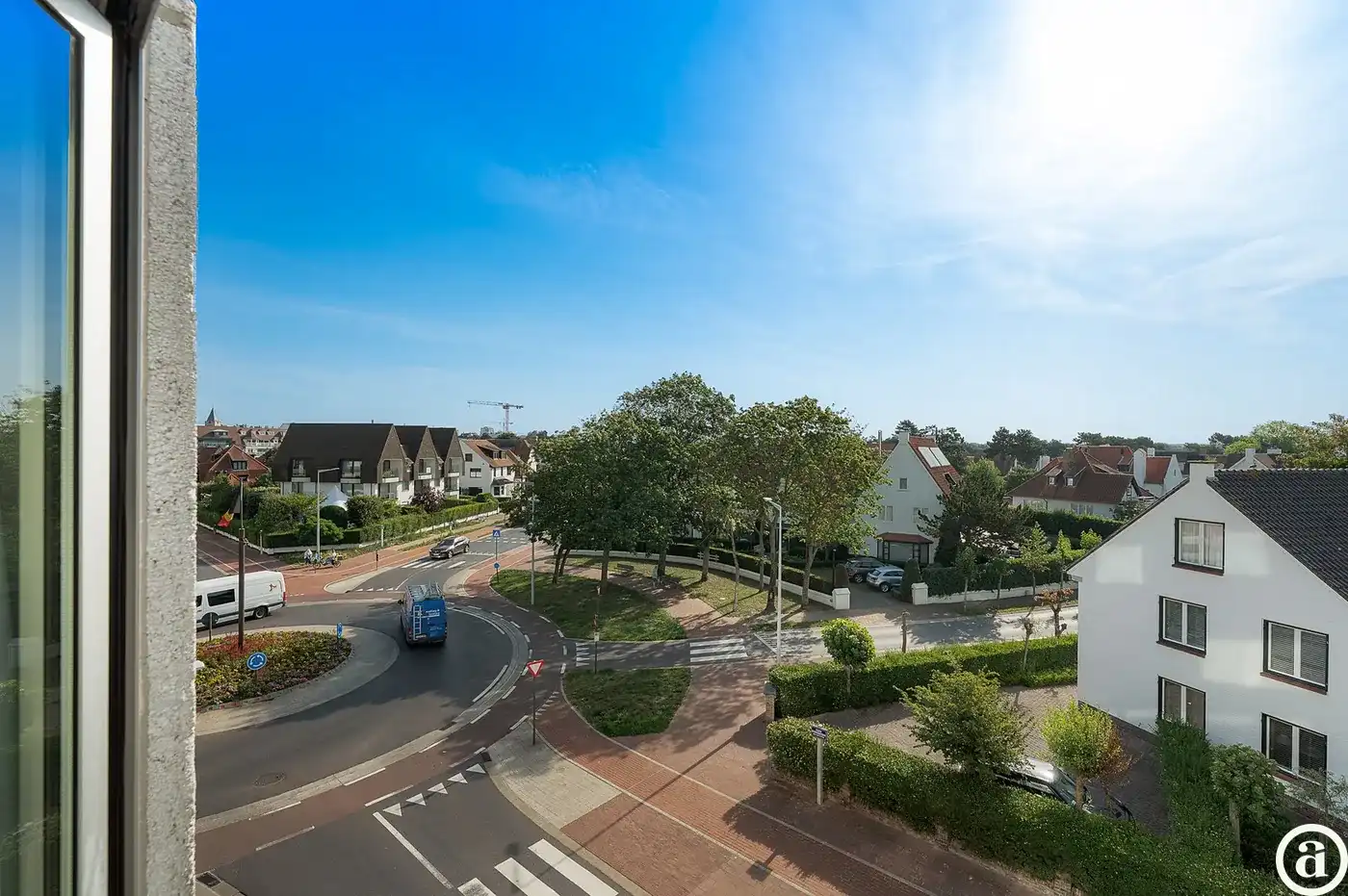 Stijlvol hoekappartement met open uitzicht nabij het Zoute. foto 21
