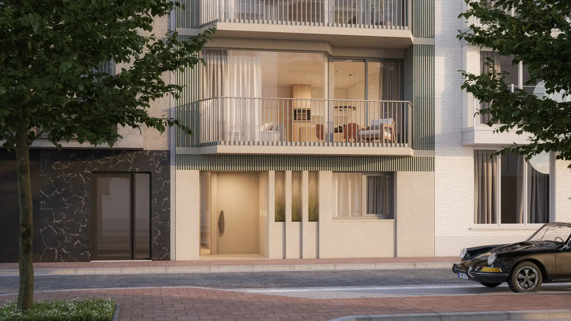 Residentie Grassi – nieuwbouwappartementen in Knokke foto {{pictureIndex}}